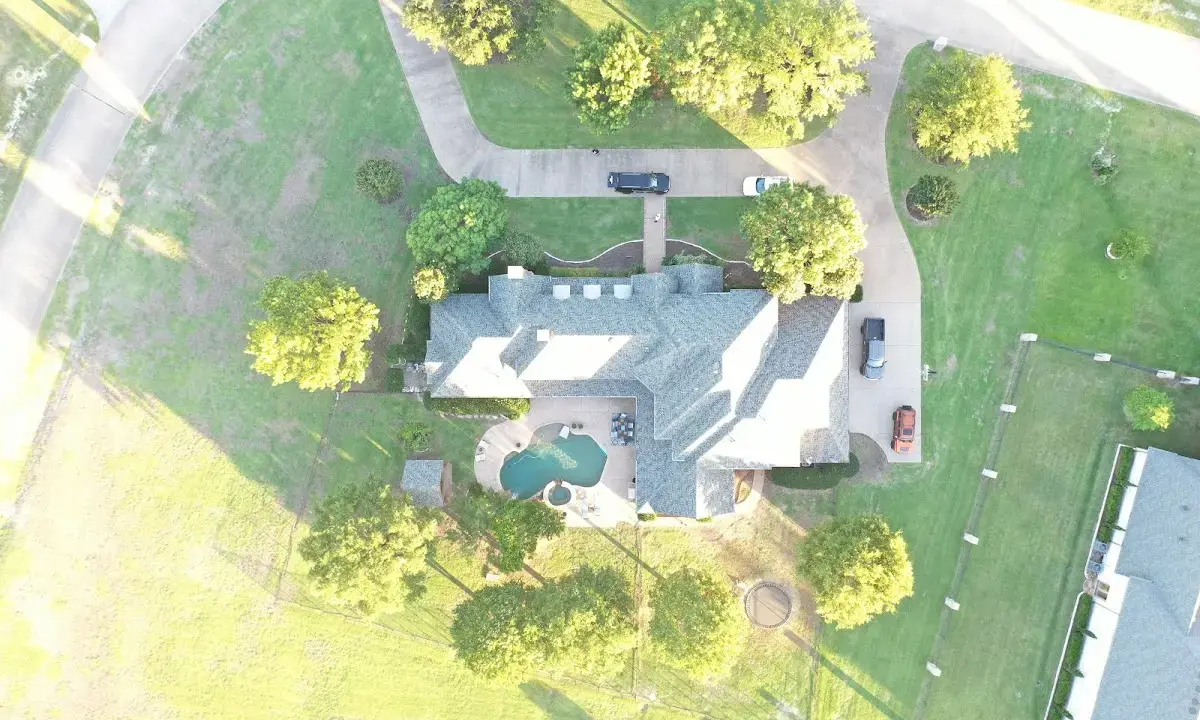 New shingle roof installation on a home in Silver Springs